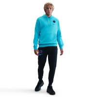 Nike Inter Milan Club Survêtement Jogging à Capuche 2025-2026 Bleu Clair Noir