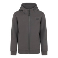 Cruyff Ignite Tape Trainingspak Hooded Kids Donkergrijs