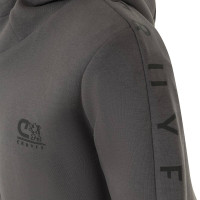 Cruyff Ignite Tape Trainingspak Hooded Kids Donkergrijs