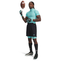 Under Armour x Mansory HG Comp Mock Maillot d'Entraînement Turquoise Noir