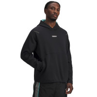 Under Armour x Mansory Unstoppable Fleece Sweat à Capuche Noir Turquoise