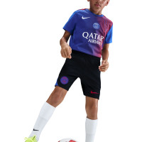 Nike Paris Saint-Germain Strike Trainingsbroekje 2025-2026 Kids Zwart Blauw Rood
