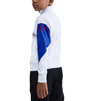 Nike Paris Saint-Germain Strike Trainingspak Full-Zip 2025-2026 Kids Wit Zwart Blauw Rood
