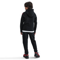 Nike Paris Saint-Germain Tech Fleece Gilet 2025-2026 Enfants Noir Rouge