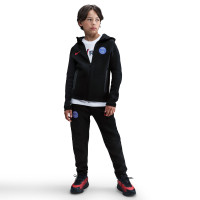 Nike Paris Saint-Germain Tech Fleece Pantalon de Jogging 2025-2026 Enfants Noir Rouge