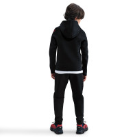 Nike Paris Saint-Germain Tech Fleece Pantalon de Jogging 2025-2026 Enfants Noir Rouge