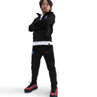 Nike Paris Saint-Germain Tech Fleece Pantalon de Jogging 2025-2026 Enfants Noir Rouge