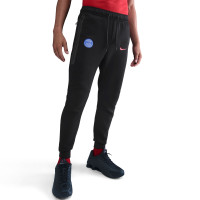 Nike Paris Saint-Germain Tech Fleece Pantalon de Jogging 2025-2026 Noir Rouge