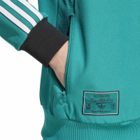 adidas Liverpool Terrace Icons Survêtement Full-Zip Vert Blanc Noir