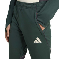 adidas Juventus Pantalon d'Entraînement Europe 2025-2026 Enfants Vert Beige Noir