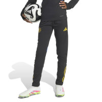 adidas Manchester United Survêtement 1/4-Zip 2025-2026 Enfants Noir Bleu Jaune