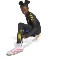 adidas Manchester United Survêtement 1/4-Zip 2025-2026 Enfants Noir Bleu Jaune