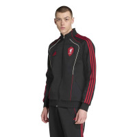 adidas Liverpool Urban Purist Trainingsjack Zwart Rood Wit