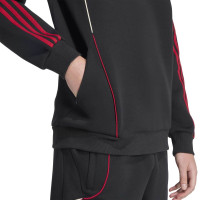 adidas Liverpool Urban Purist Survêtement Jogging Hooded 2025-2026 Noir Rouge Blanc