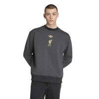 Survêtement adidas Liverpool Lifestyler Crew noir