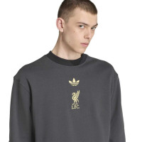 Survêtement adidas Liverpool Lifestyler Crew noir