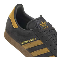 adidas Gazelle Manchester United Sneakers Zwart Geel Bruin