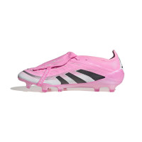 adidas Predator Elite FT Gras Voetbalschoenen (FG) Roze Zwart Wit