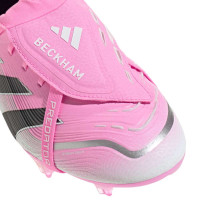 adidas Predator Elite FT Gras Voetbalschoenen (FG) Roze Zwart Wit