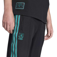 adidas Liverpool Terrace Icons Trainingspak Full-Zip Groen Zwart Wit