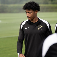 Nike NAC Breda Trainingstrui 2025-2026 Zwart