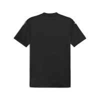 PUMA teamGLORY Voetbalshirt Zwart Wit Grijs