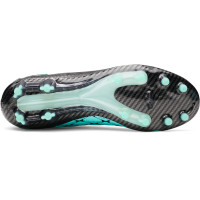 Under Armour Magnetico x Mansory Elite 5 Gazon Naturel Chaussures de Foot (FG) Noir Turquoise