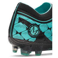 Under Armour Magnetico x Mansory Elite 5 Gazon Naturel Chaussures de Foot (FG) Noir Turquoise