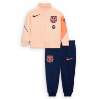 Nike FC Barcelone Strike Survêtement Full-Zip 2025-2026 Bébé Orange Bleu Foncé