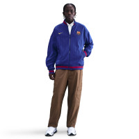 Nike FC Barcelone Academy Pro Veste 2025-2026 Bleu Foncé Rouge Foncé Doré