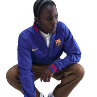 Nike FC Barcelone Academy Pro Veste 2025-2026 Bleu Foncé Rouge Foncé Doré