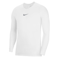 Nike Dri-FIT Park Sous-Maillot Manches Longues Blanc Gris