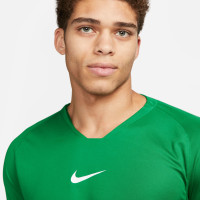 Nike Dri-FIT Park Sous-Maillot Manches Longues Vert Blanc