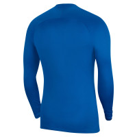 Nike Dri-FIT Park Ondershirt Lange Mouwen Blauw Wit