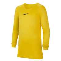 Nike Park Sous-Maillot Dri-FIT Manches Longues Enfants Jaune Noir