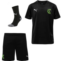 PUMA Cercle Brugge Trainingsset 2025-2026 Kids Zwart