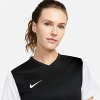 Nike Dri-FIT Tiempo Premier II Voetbalshirt Dames Zwart Wit