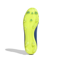adidas F50 Messi League Gras / Kunstgras Voetbalschoenen (MG) Blauw Geel