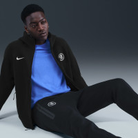Nike Chelsea Tech Fleece Trainingspak Full-Zip 2025-2026 Zwart Wit