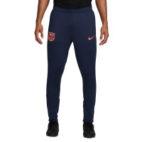 Nike FC Barcelona Strike Trainingspak 1/4-Zip 2025-2026 Oranje Donkerblauw