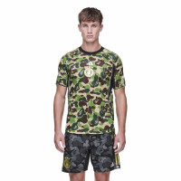 adidas x BAPE Tenue de Foot Vert Camo Noir