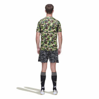 adidas x BAPE Tenue de Foot Vert Camo Noir