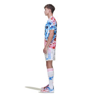 adidas x BAPE Voetbaltenue Blauw Roze Wit