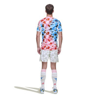 adidas x BAPE Voetbaltenue Blauw Roze Wit