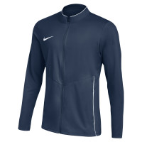 Nike Dri-FIT Park 26 Trainingspak Full-Zip Kids Donkerblauw Wit