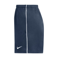 Pantalon d'entraînement Nike Dri-FIT Park 26 pour Femmes, bleu foncé et blanc