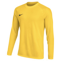 Maillot de football à manches longues Nike Dri-FIT Park VIII jaune noir