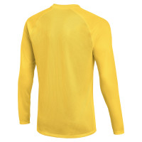 Maillot de football à manches longues Nike Dri-FIT Park VIII jaune noir