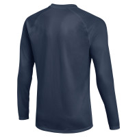 Nike Dri-FIT Park VIII Voetbalshirt Lange Mouwen Kids Donkerblauw Wit