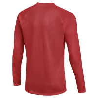 Nike Dri-FIT Park VIII Voetbalshirt Lange Mouwen Kids Rood Wit